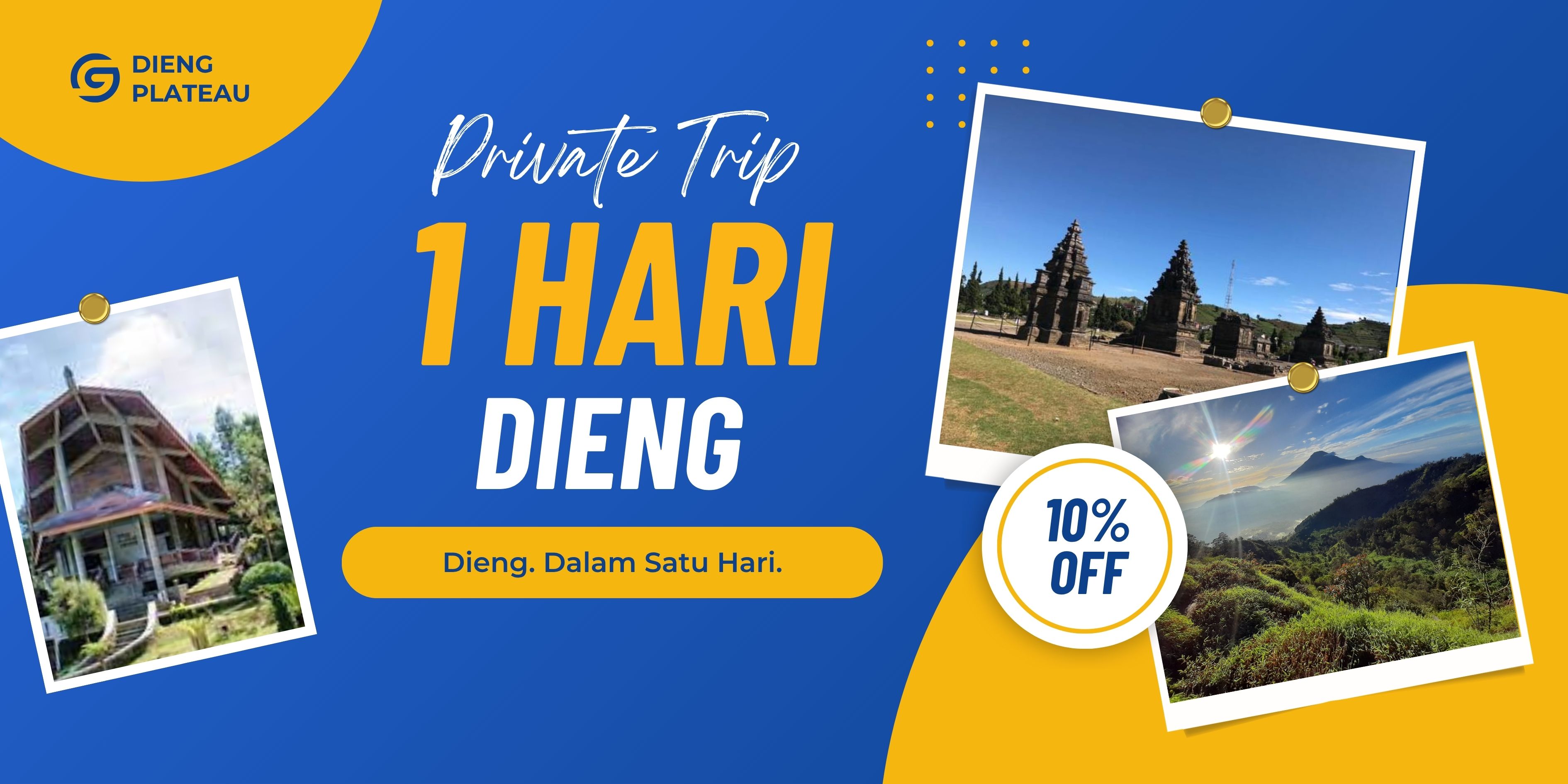 Paket Wisata Dieng 1 hari