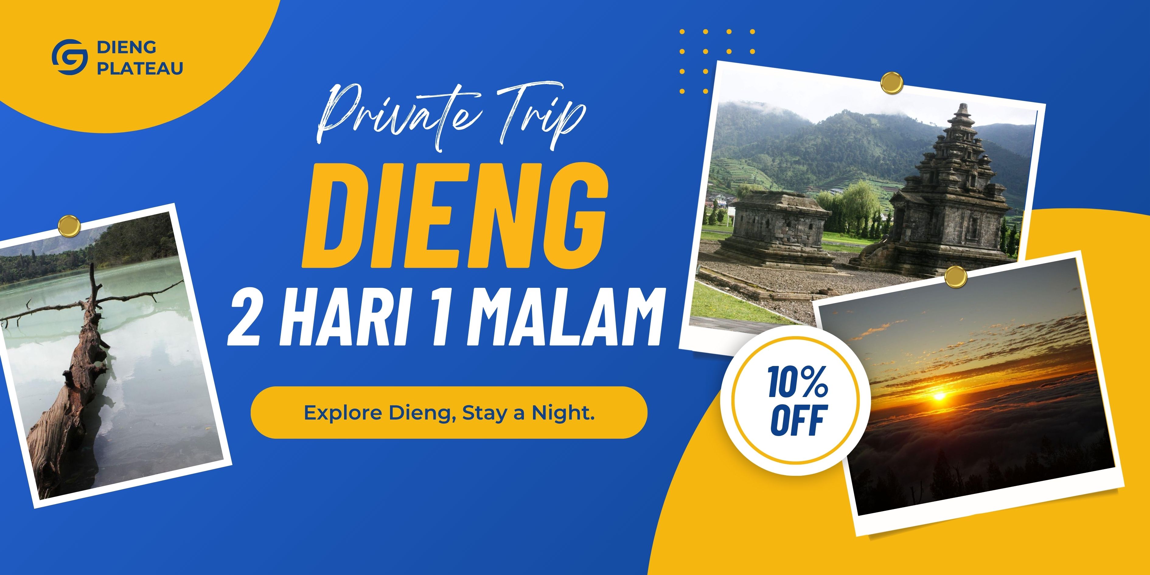 Paket Wisata Dieng 2 Hari 1 Malam