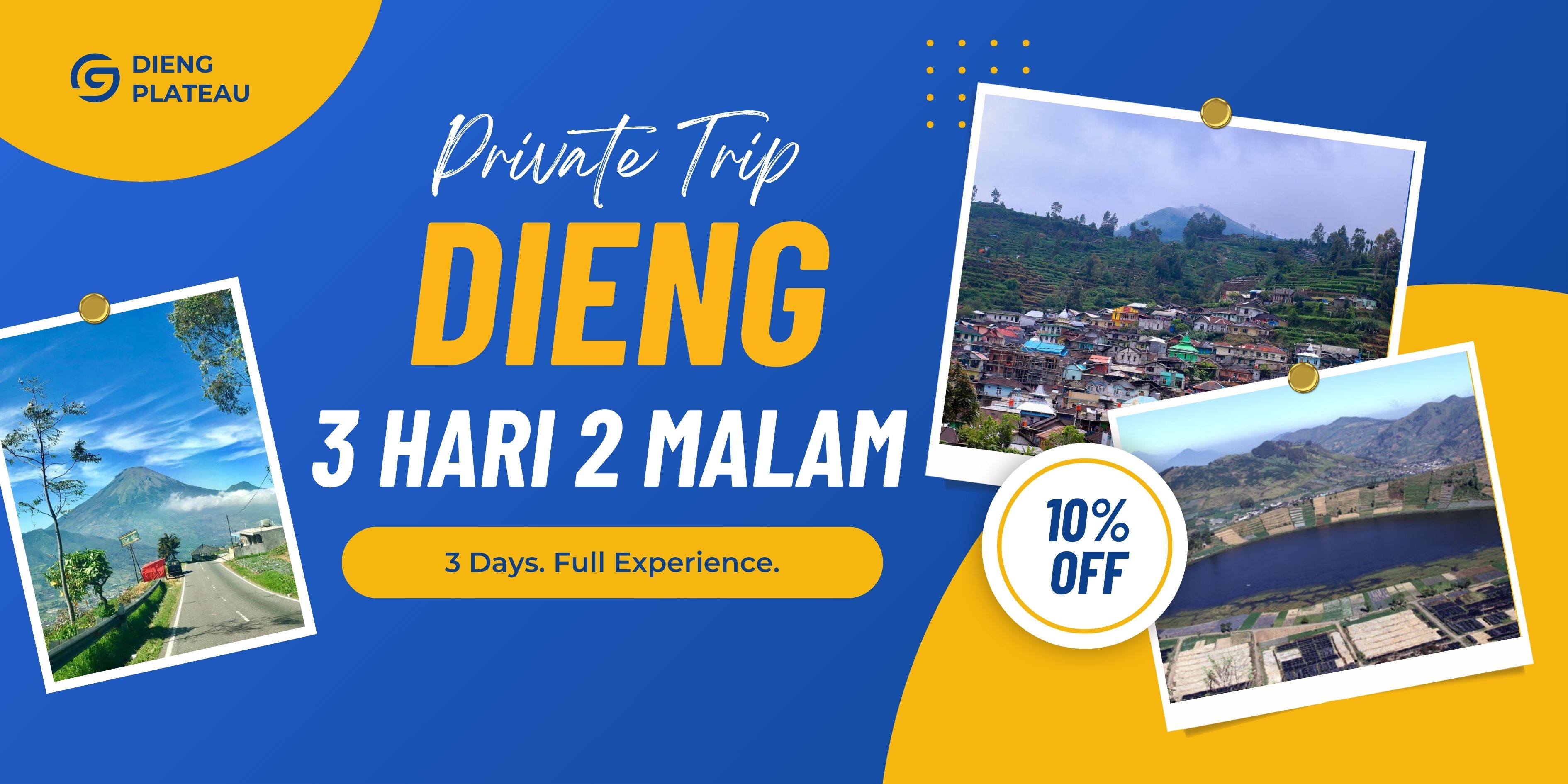 Paket Wisata Dieng 3 hari 2 Malam