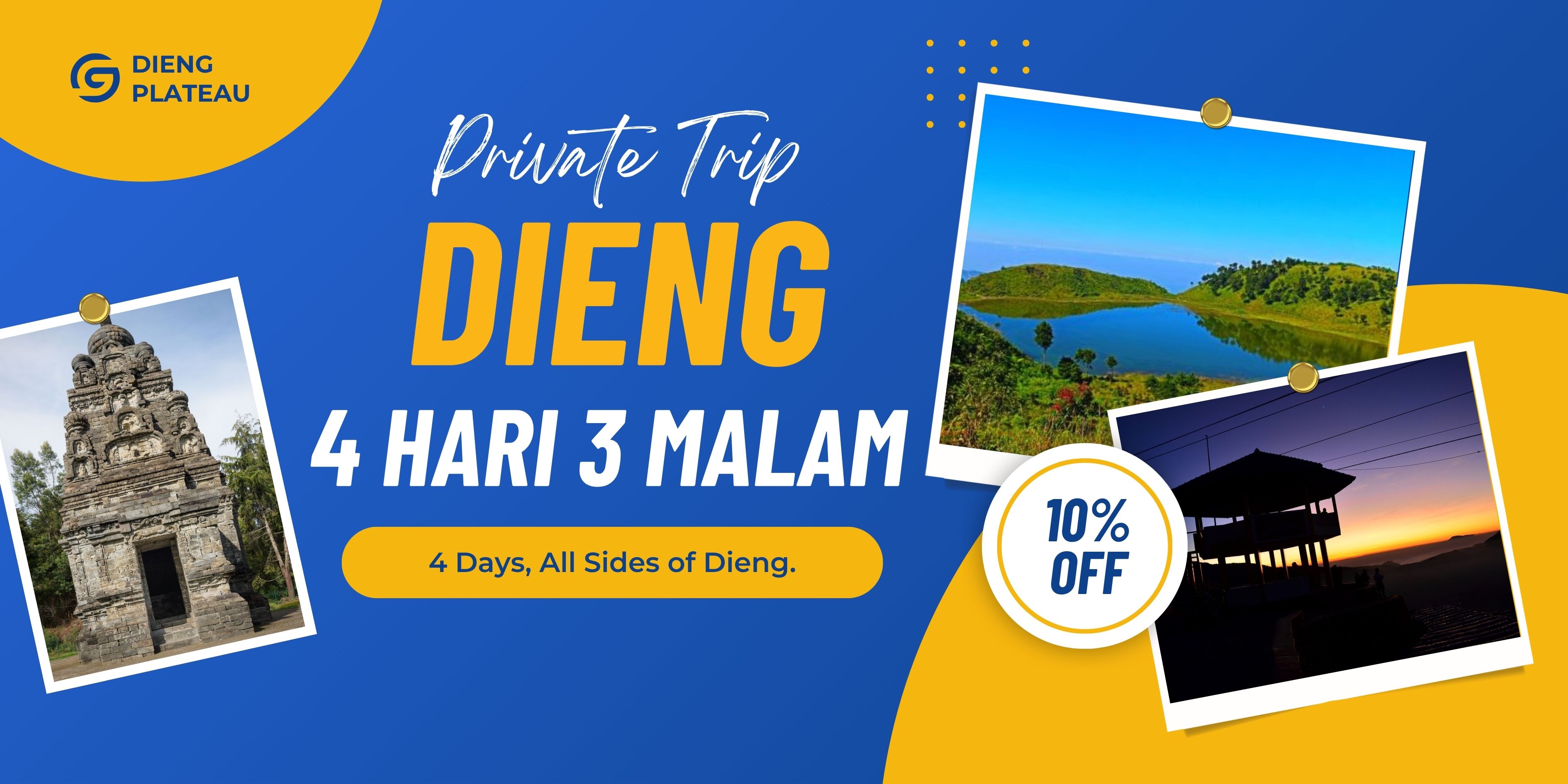 Paket Wisata Dieng 4 Hari 3 Malam